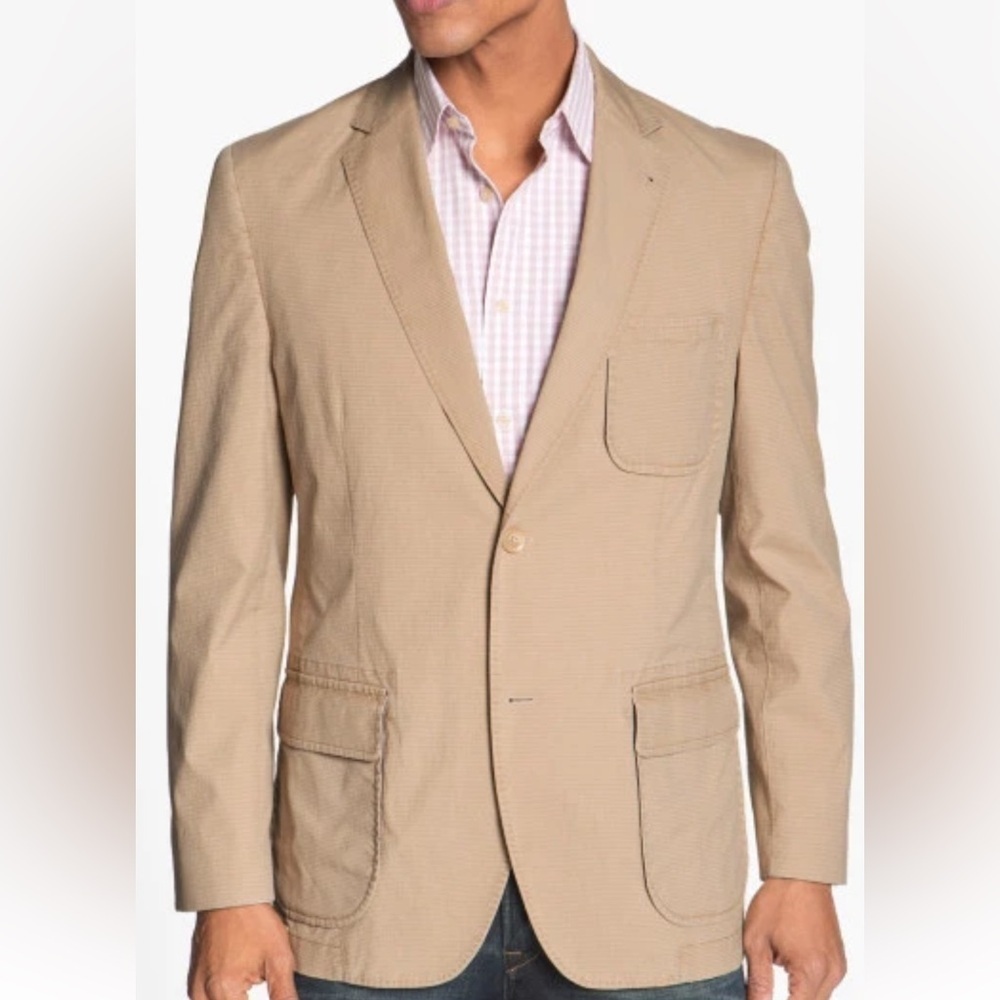Kroon Harrison Cotton Blend Sportcoat blazer in Brown for Men (tan) size 40R